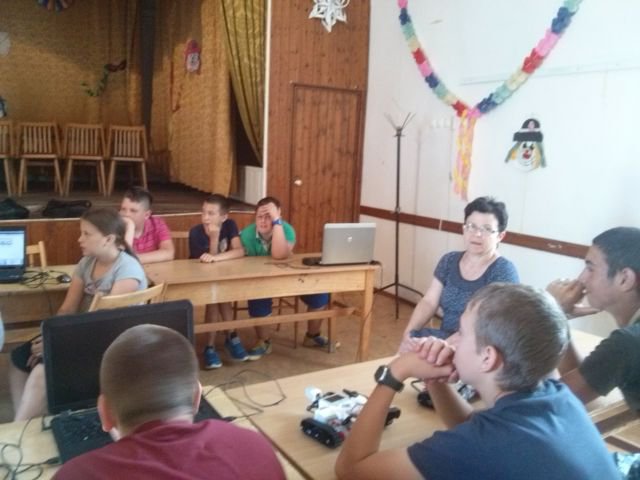 Robotépítő tábor 2014