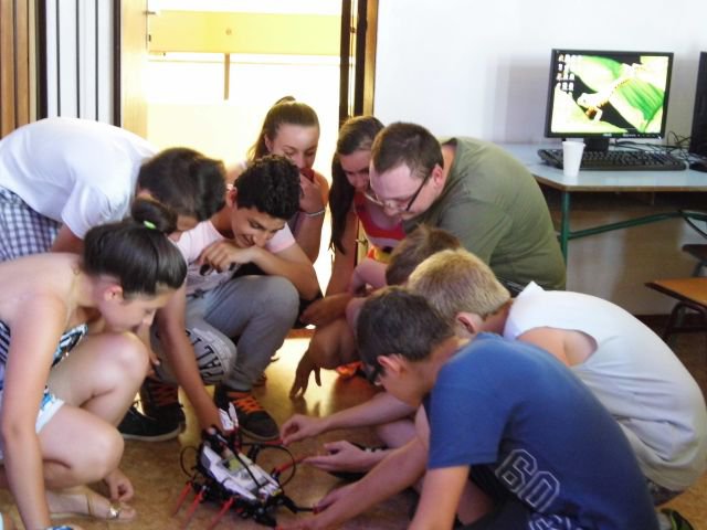 Robotépítő tábor 2014