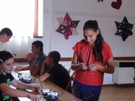 Robotépítő tábor 2014