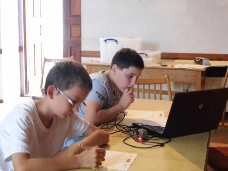 Robotépítő tábor 2014