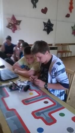 Robotépítő tábor 2014